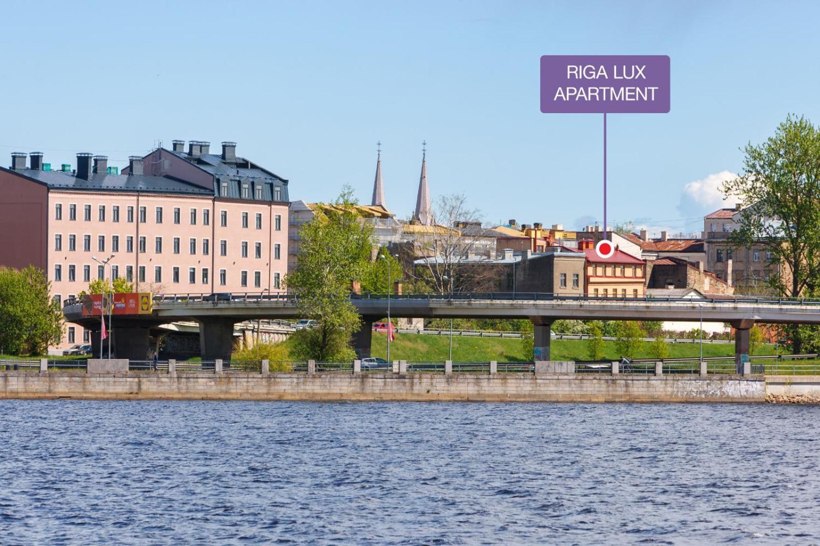 Daugavaluxapartments Free Parking Riga Eksteriør bilde